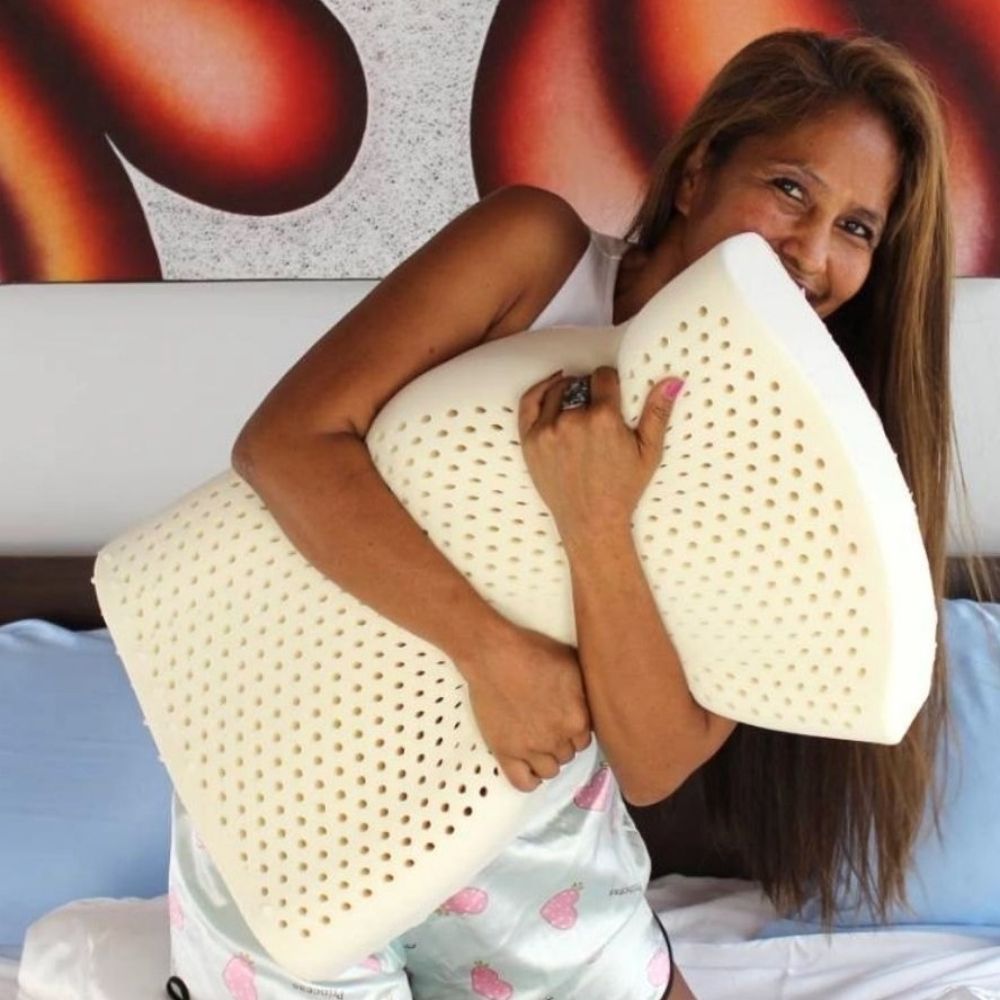 Talalay latex on sale contour pillow